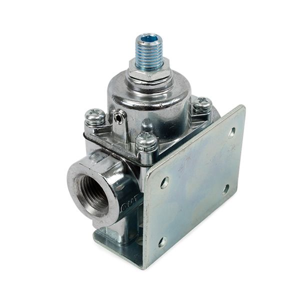 JM1055C  1 - 4 PSI CHROME ALUMINUM FUEL PRESSURE REGULATOR