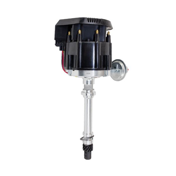 JM6500BK CHEVY SB/BB V8 HEI DISTRIBUTOR WITH BLACK SUPER CAP