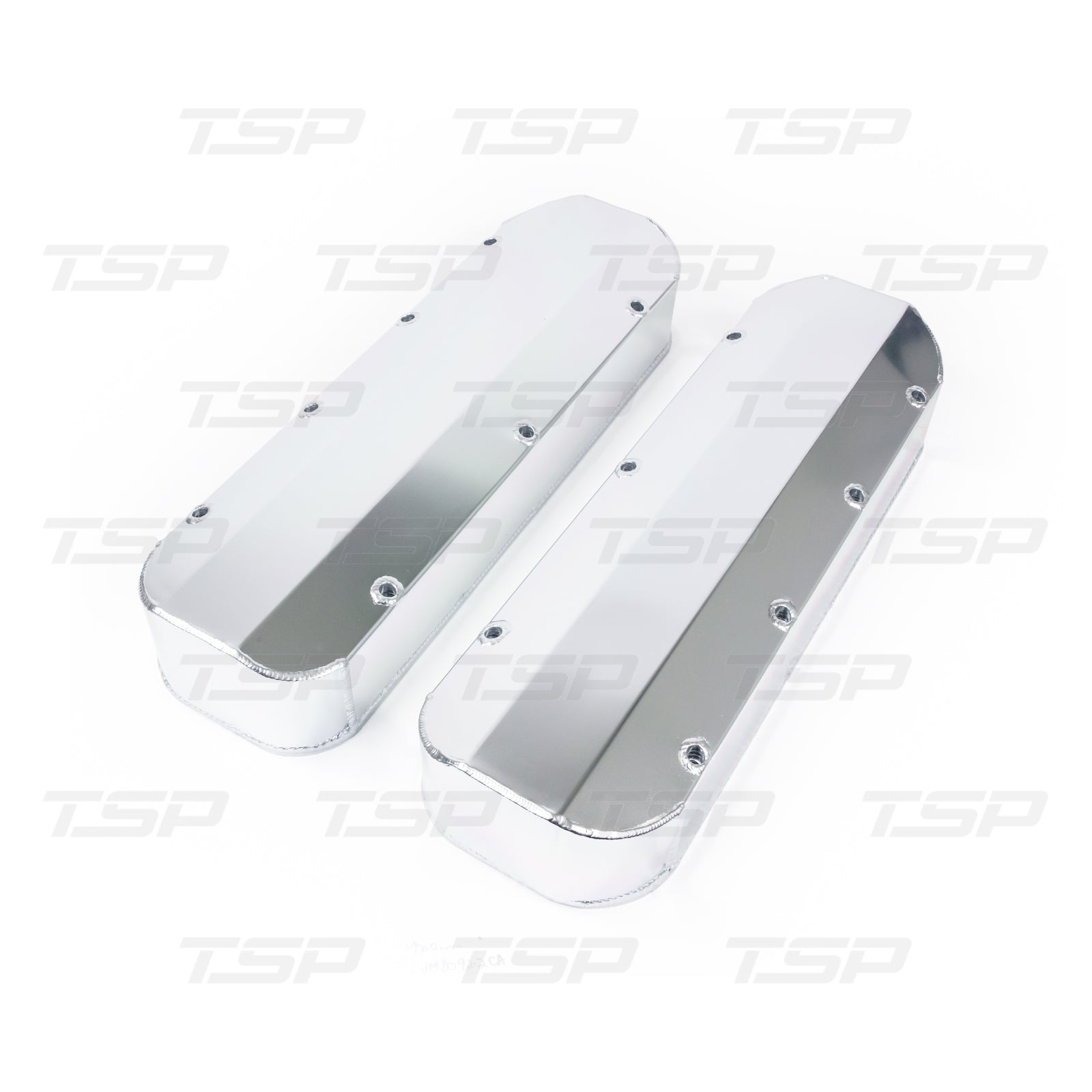 JM8092-2 Chevy Big Block Long Bolt Fabricated Aluminum Valve Covers