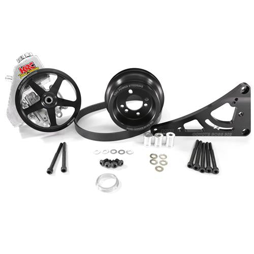 KRC KIT 66302125 Power Steering Elite Series Aluminum Power Steering Pump Kit  Ford Boss 302