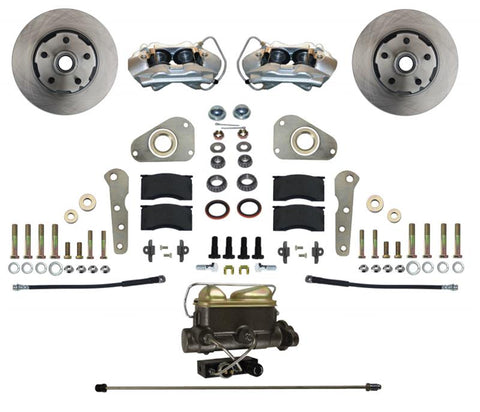 Ford Galaxie Front Disc Brake Conversion Kit - Leed Brakes FC0025-405