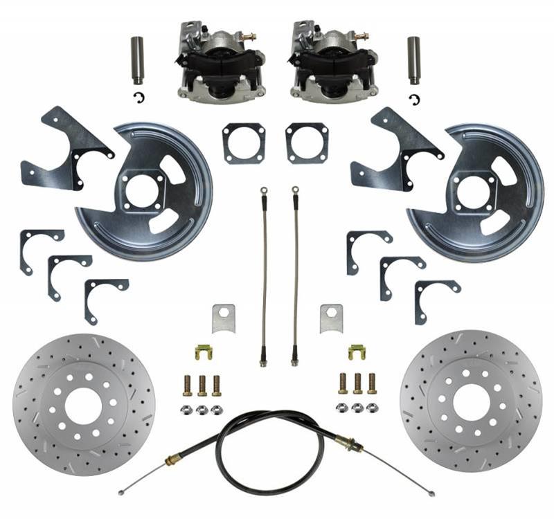 Leed Brakes RC1002X Rear Disc Brake Kit 1968-1979 GM A/F/X-Body 10 & 12 Bolt