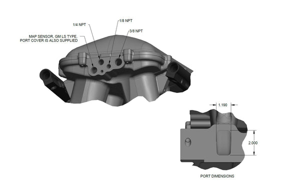 Holley 300-273 SBF Hi-Ram EFI Intake Manifold