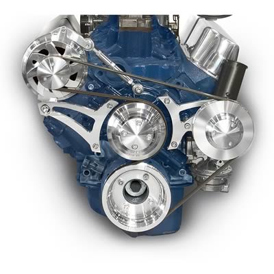 March Performance Ultra Series Chevy Small Block Serpentine Kit CA22050