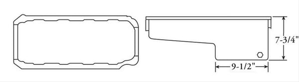 Moroso 20449 - Moroso Street/Strip Oil Pan