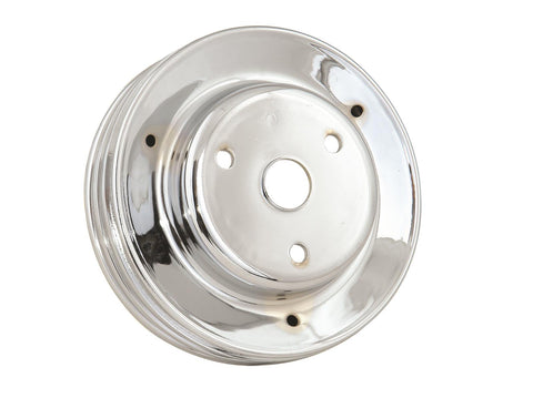 Mr. Gasket Chrome Plated Crank Pulleys 4978