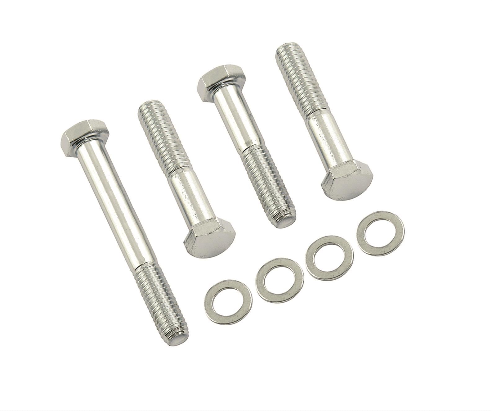 Mr. Gasket Chrome Water Pump Bolts 4996