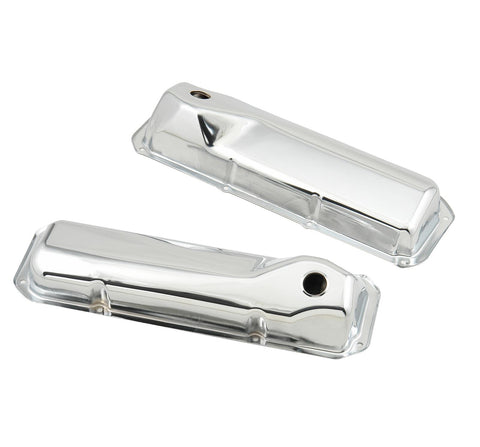 Mr. Gasket Chrome Valve Covers 9414