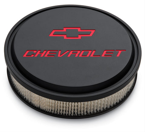 Proform Parts 141-834 - Proform GM Licensed Chevrolet Slant-Edge Air Cleaners