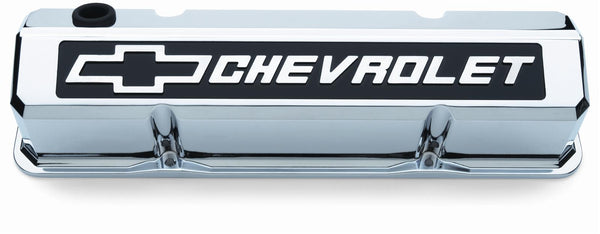 Proform Parts 141-922 - Proform GM Licensed Slant Edge Valve Covers