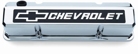 Proform Parts 141-922 - Proform GM Licensed Slant Edge Valve Covers