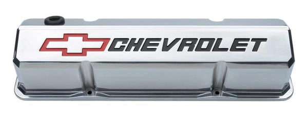Proform Parts 141-927 - Proform GM Licensed Slant Edge Valve Covers