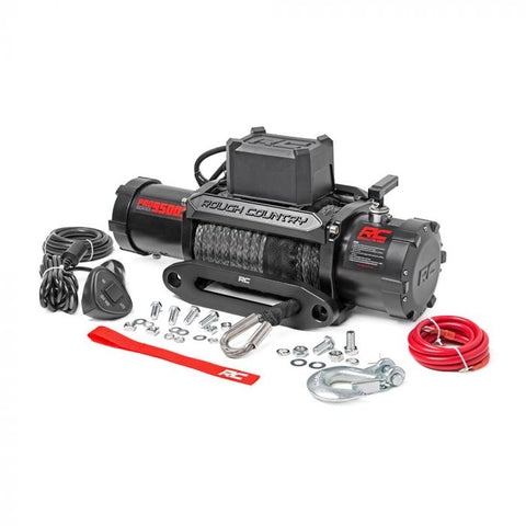Rough Country 9500lb Pro Series Winch With Synthetic Rope