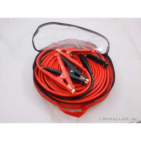 Red Hound Auto 25ft 4 Gauge Booster Jumper Cables