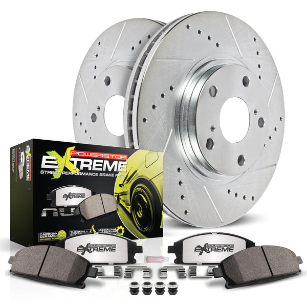 Power Stop Z26 Street Warrior Performance Brake Kits K4695-26