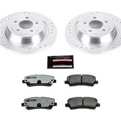 Power Stop Z26 Street Warrior Performance Brake Kits K6813-26 15-18 Mustang