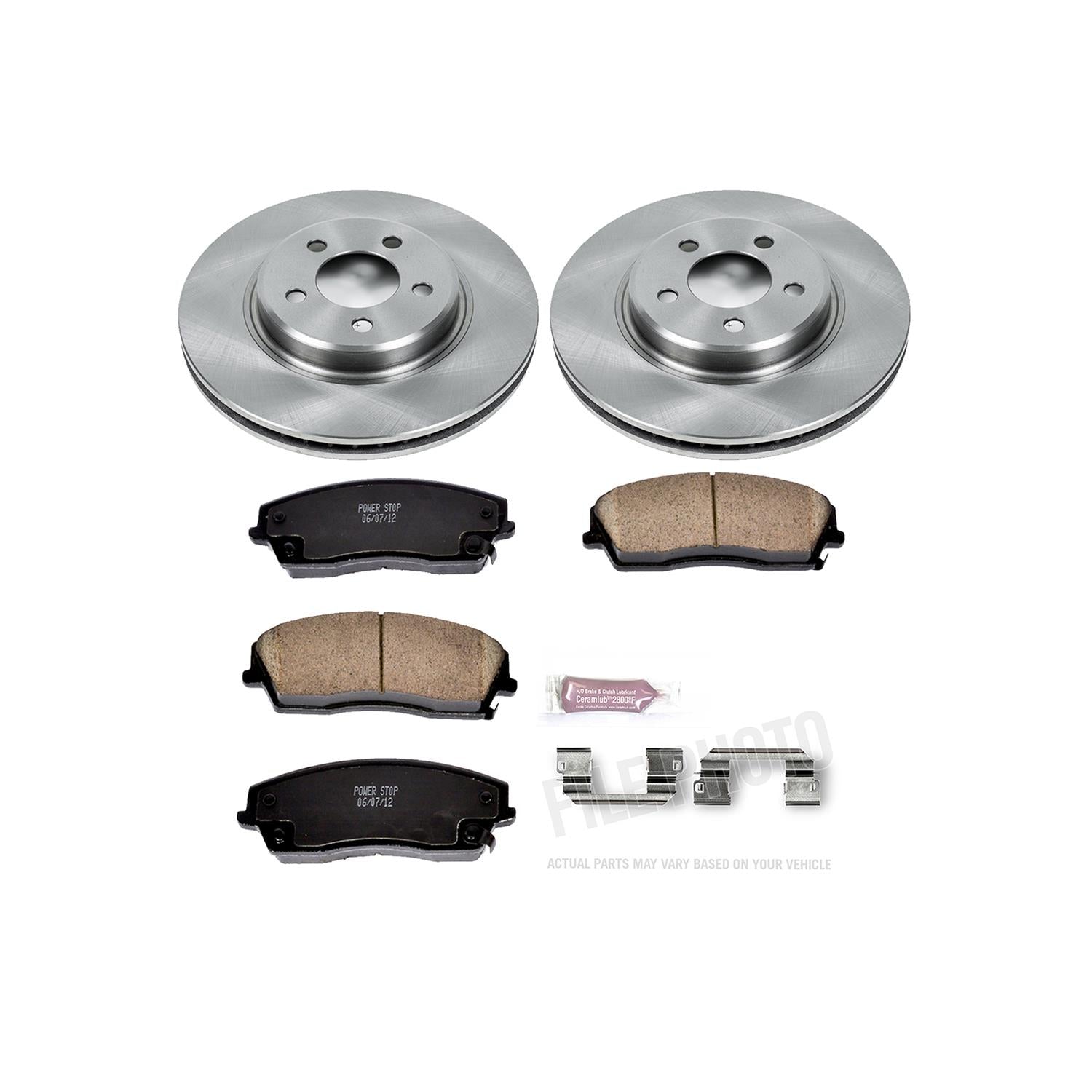 Power Stop Autospecialty Stock Replacement Brake Kits KOE1714