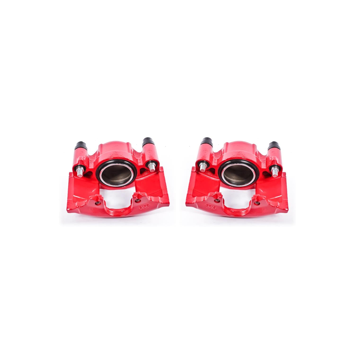 Power Stop Red Powdercoated Performance Calipers S4299