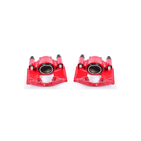 Power Stop Red Powdercoated Performance Calipers S4299