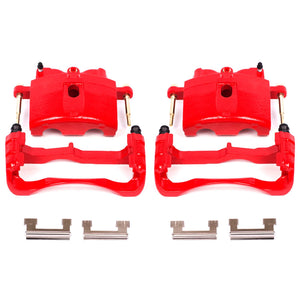 Power Stop Red Powdercoated Performance Calipers S4730