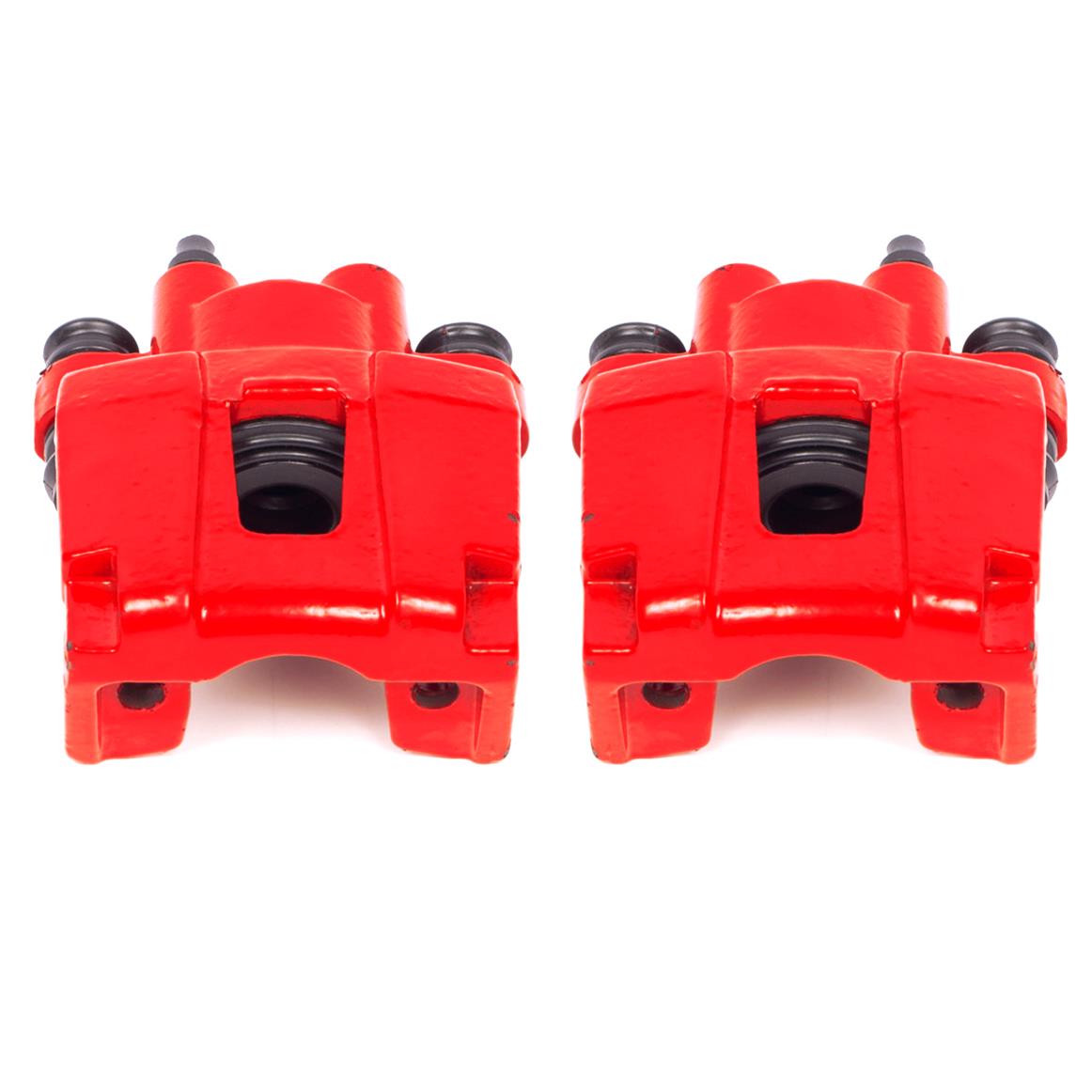 Power Stop Red Powdercoated Performance Calipers S4754