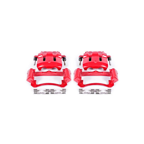 Power Stop Red Powdercoated Performance Calipers S4790