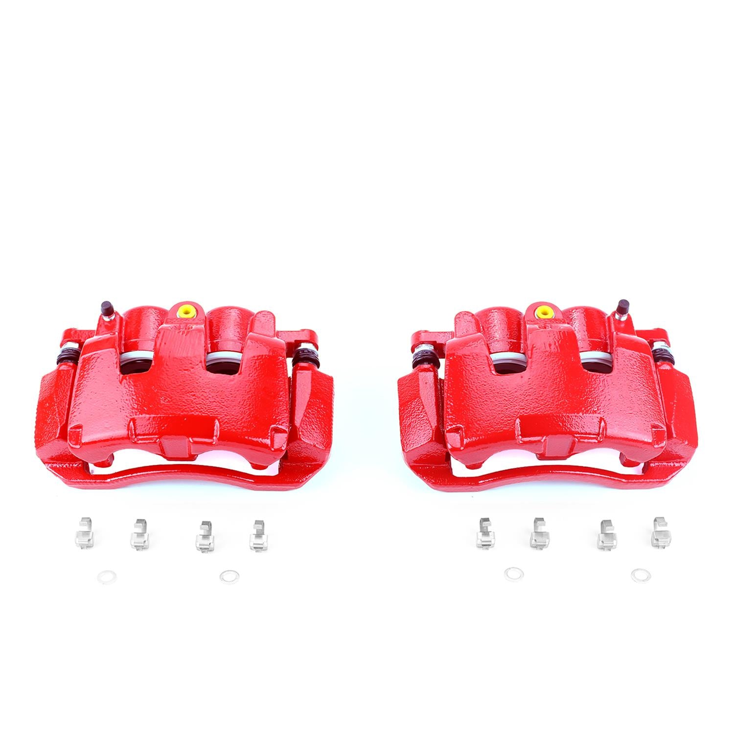 Power Stop Red Powdercoated Performance Calipers S5054