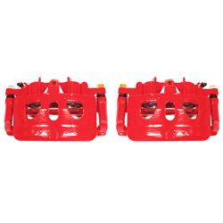 Power Stop Red Powdercoated Performance Calipers S5468