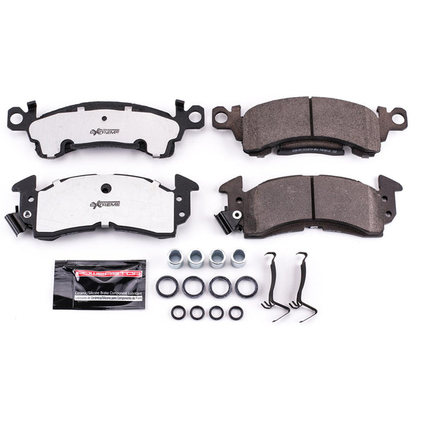 Power Stop Z26-052 - Power Stop Z26 Street Warrior Carbon Fiber-Ceramic Brake Pads