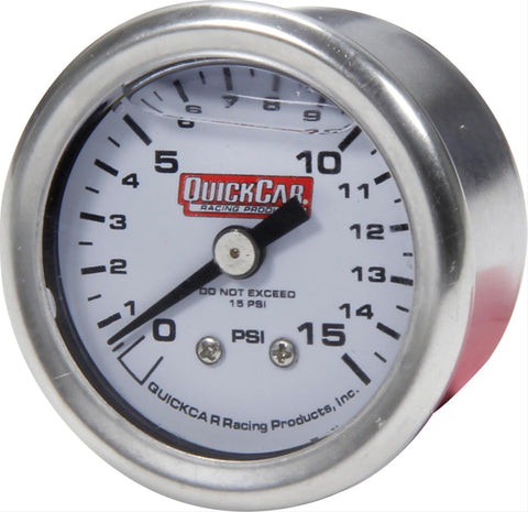 QuickCar Mini Fuel Pressure Gauges 611-9015