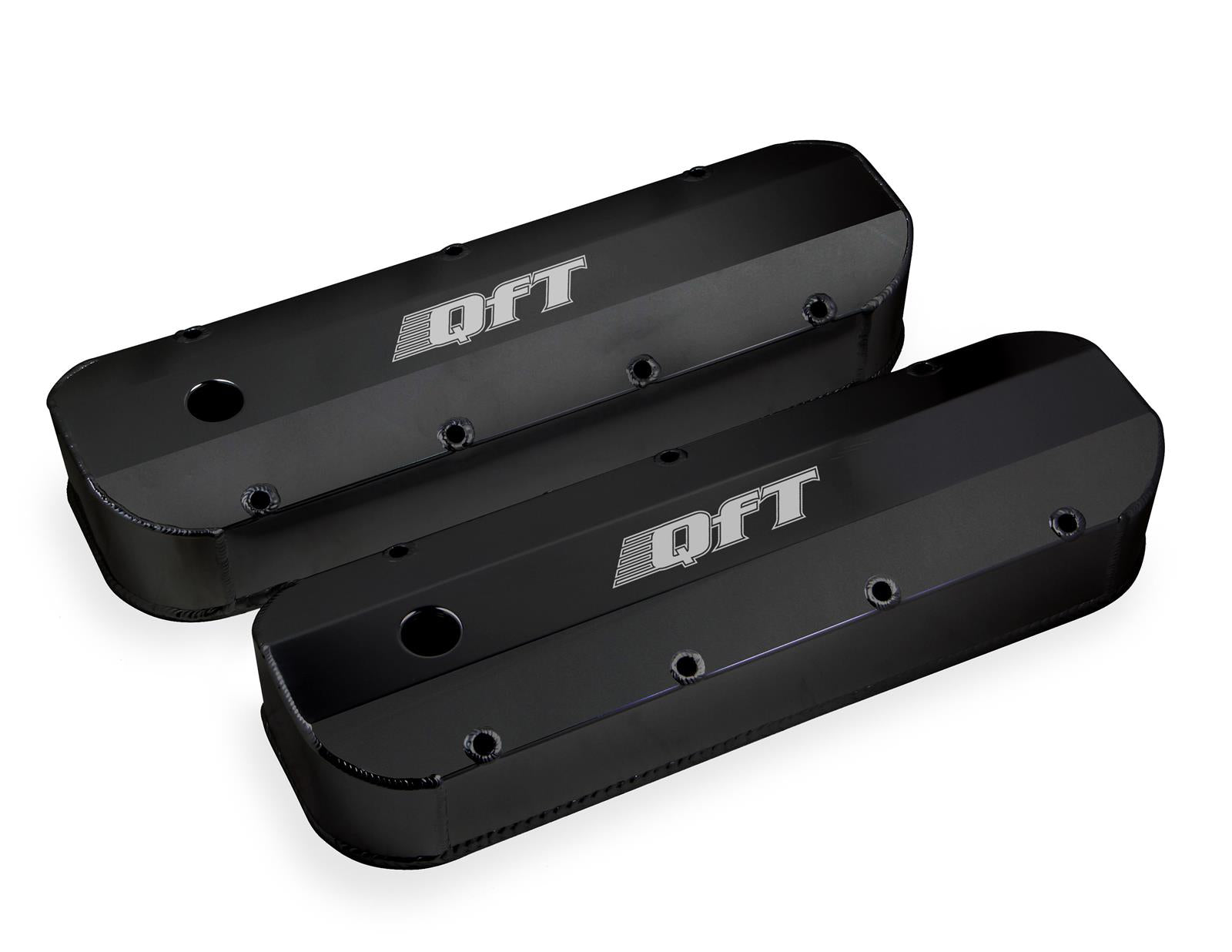 QUICK 128-22BQFT FUEL FABRICATED ALUMINUM VALVE COVER - BBC