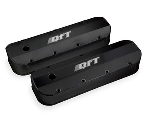 QUICK 128-22BQFT FUEL FABRICATED ALUMINUM VALVE COVER - BBC
