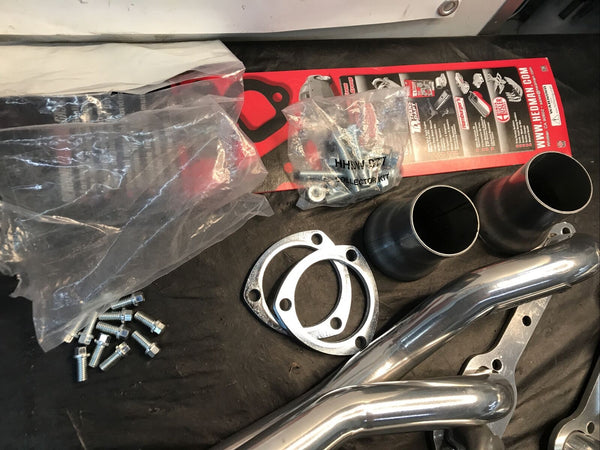 Hedman 66609 Standard Duty HTC Coated Shorty Headers 64-94 GM Passenger Car