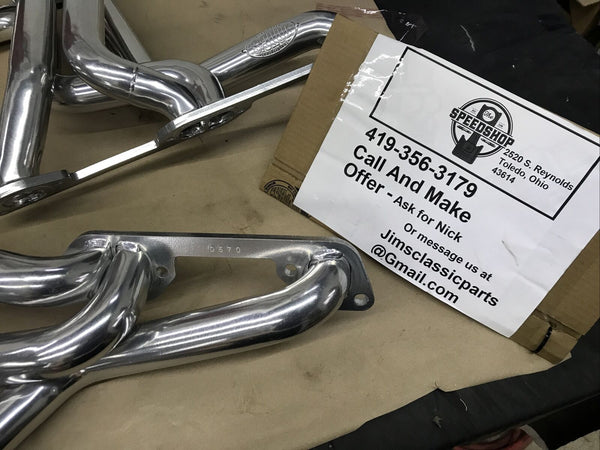 Doug's D570 Headers Metallic Ceramic Coated Headers 1970-1981 Pontiac 326-455