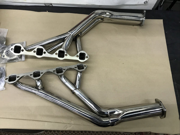 SCOTT DRAKE C5ZZ-9430-SS TRI-Y HEADERS, 304 STAINLESS STEEL 1964-1968 Ford Mustang.Tri-Y Headers