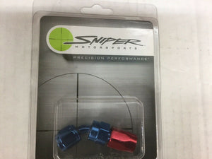NOS Sniper Motorsports 10201041 -4 45 Degree Swivel Hose End