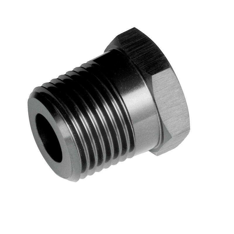 Red Horse Pipe Fitting 912-04-02-2; NPT Reducer Bushing Black 1/4" NPT x 1/8" NPT