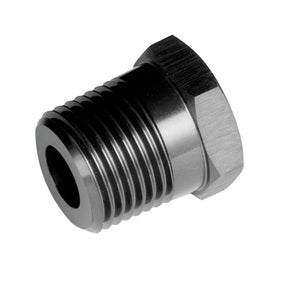 Red Horse Pipe Fitting 912-04-02-2; NPT Reducer Bushing Black 1/4" NPT x 1/8" NPT