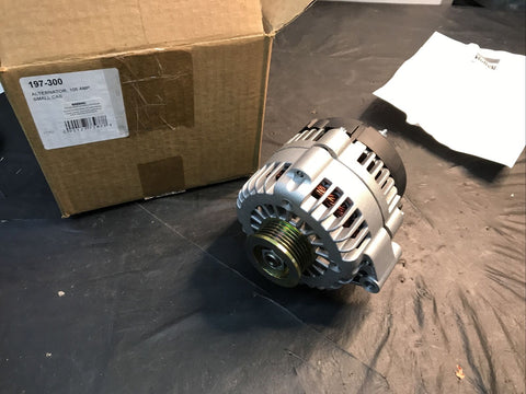 Holley Alternator 197-300; Natural for Chevy LS-Series WITH 105 AMP CAPABILITY