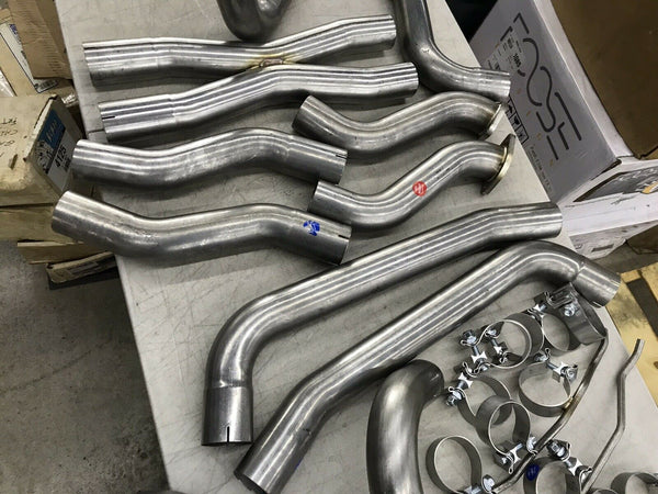 Stainless Works CRVIC98CBLMF - Stainless Works CNC Mandrel-Bent Exhaust Systems