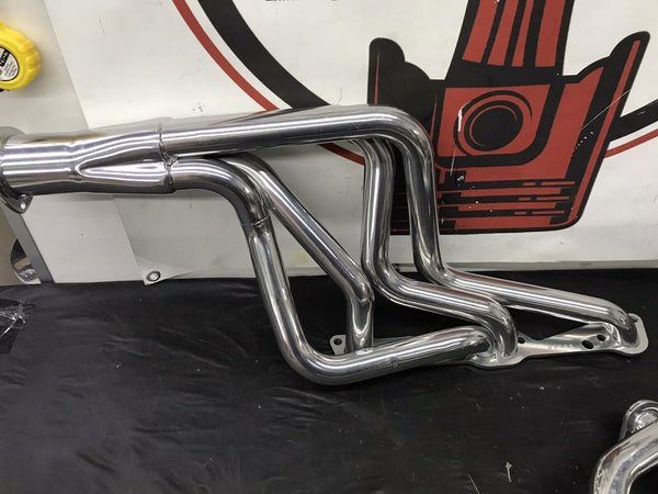Summit Racing Ceramic Headers Pontiac, 326-455, D-Port 1-5/8 Tubes G9120