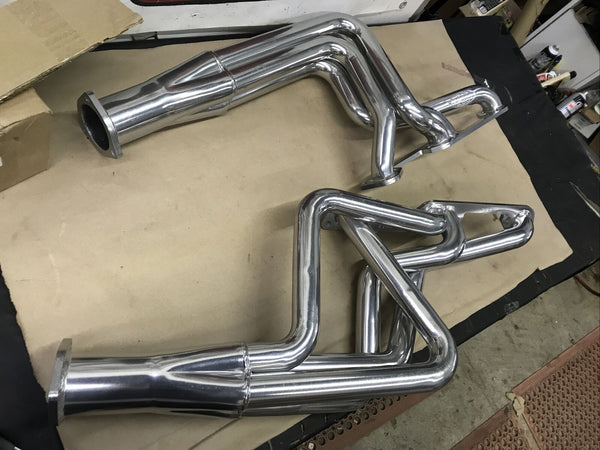 Doug's D570 Headers Metallic Ceramic Coated Headers 1970-1981 Pontiac 326-455