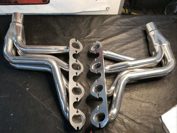 FLOWTECH 32564FLT LONG TUBE HEADER - CERAMIC COATED 1974-1977 Ford F250/F350