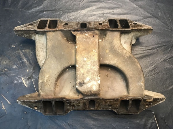Weiand 7500 Intake Manifold for Mopar BB 413 426 440 motors Low rise dual plane