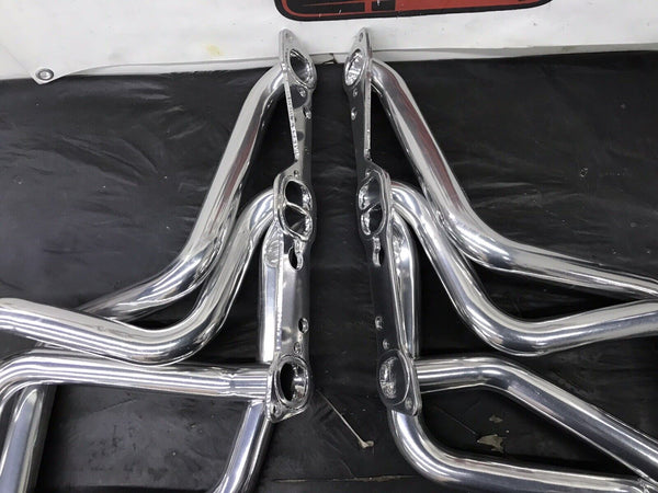 Summit Racing Ceramic Headers Pontiac, 326-455, D-Port 1-5/8 Tubes G9120