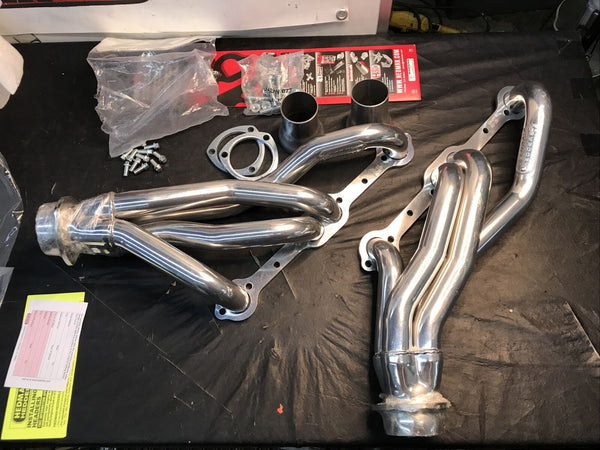 Hedman 66609 Standard Duty HTC Coated Shorty Headers 64-94 GM Passenger Car