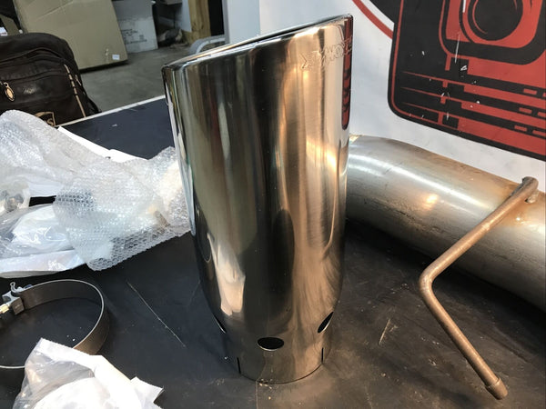 Dynomax 39492 SINGLE - 5" DPF-BACK SYSTEM - ULTRA FLO 2010-2008 Ford F-250 F-450
