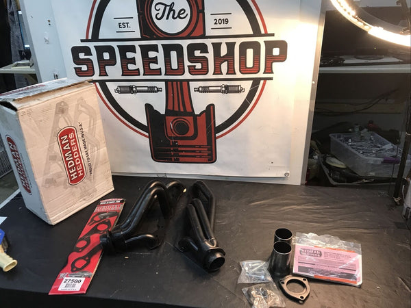 Hedman 69520 - S10 Engine Swap Headers 1982-2004 S10 with Small Block Chevy