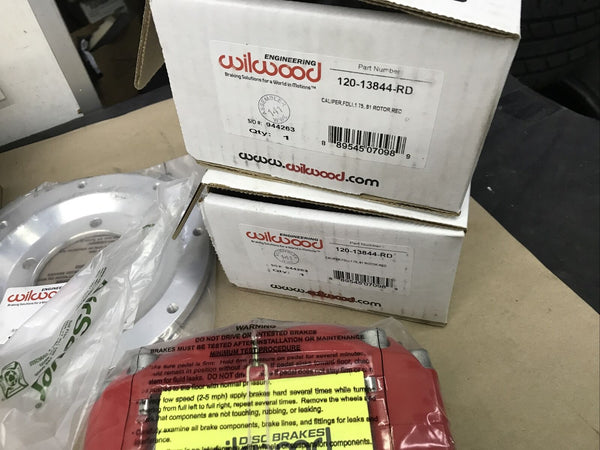 Wilwood 140-11072-DR Forged Dynalite Front Disc Big Brake Kit For 65-69 Mustang