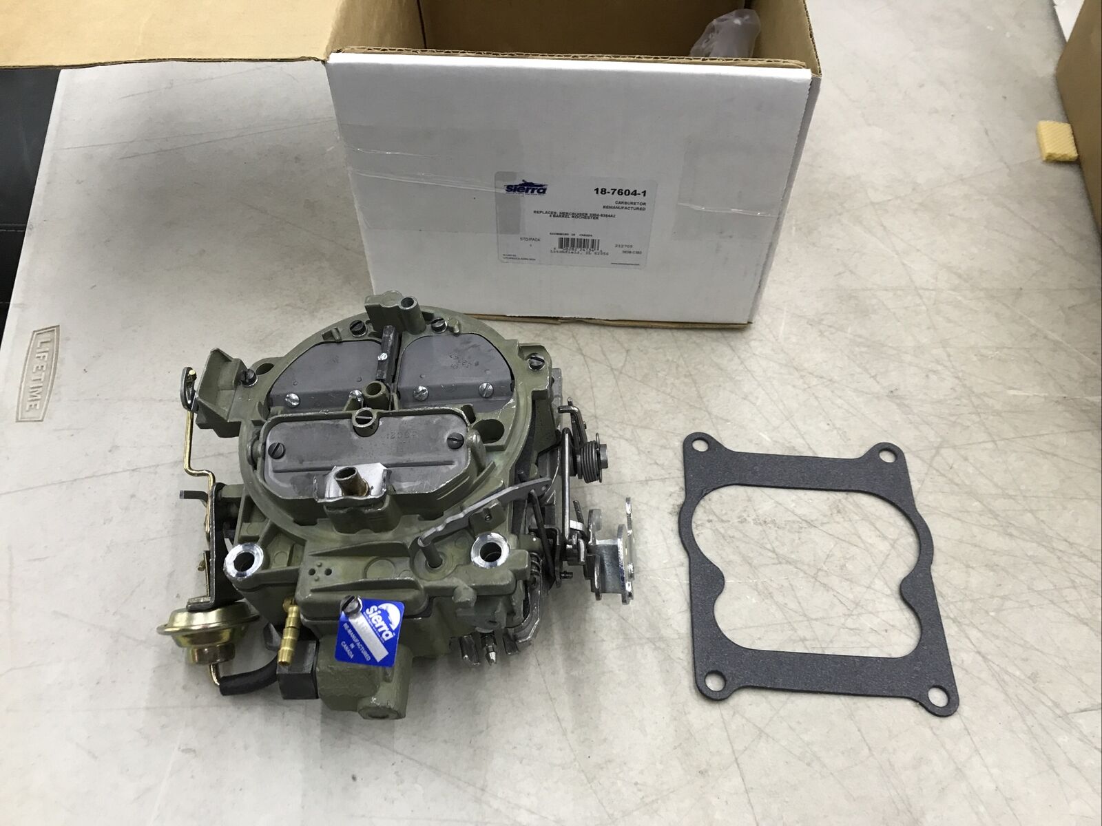 Sierra Marine 18-7604-1 - Sierra Marine Remanufactured Carburetor